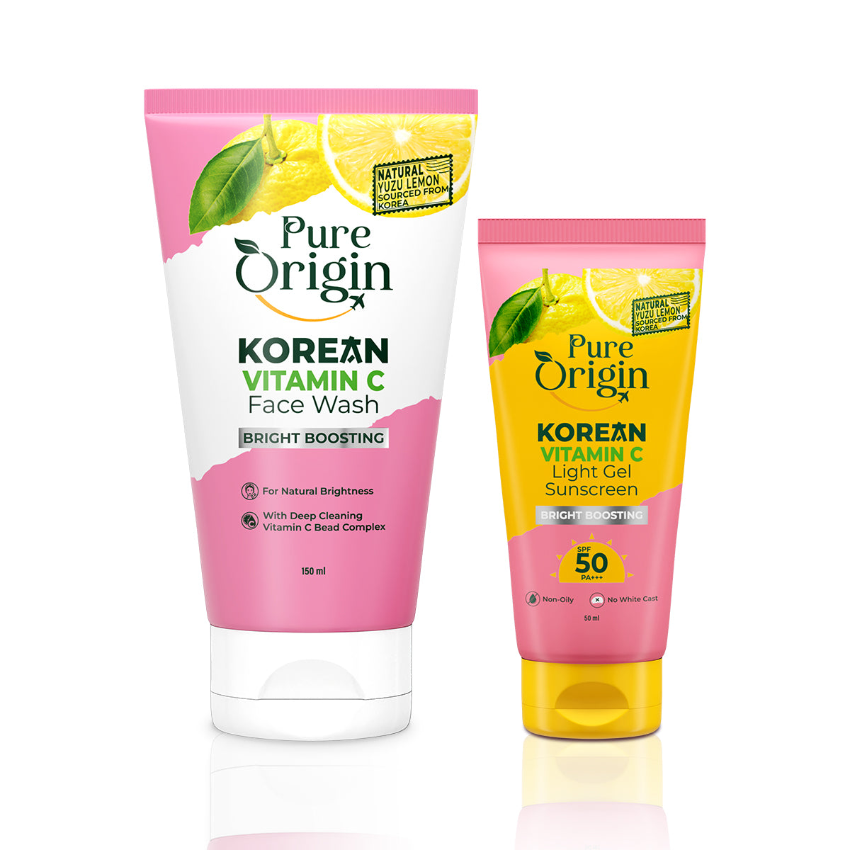 Korean Vitamin C Bright Boosting On-the-Glow Duo