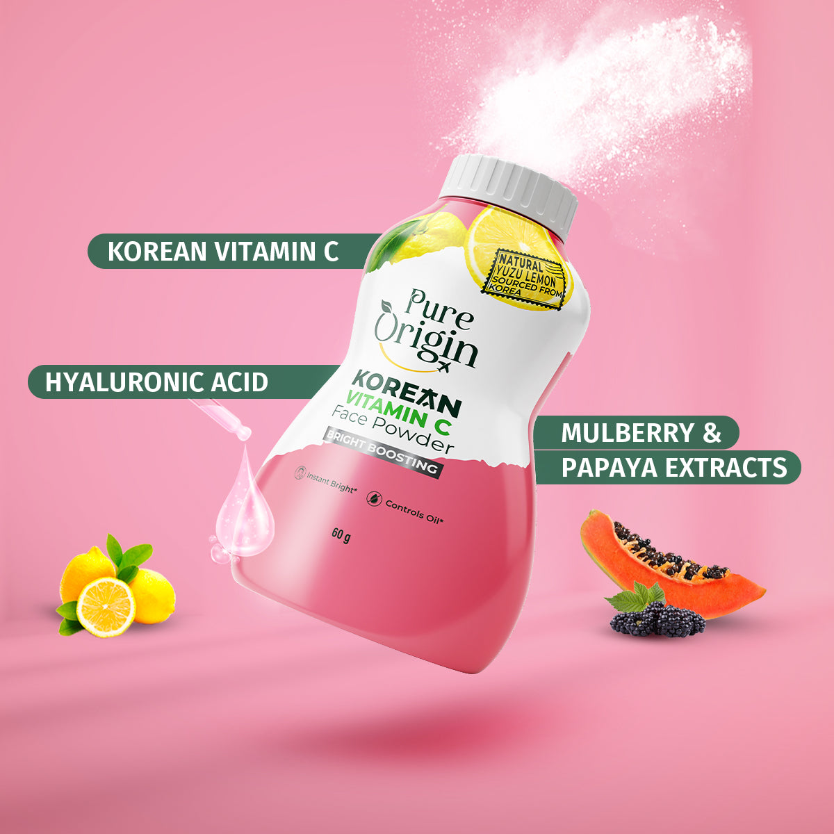 Korean Vitamin C Bright Boosting Face Powder