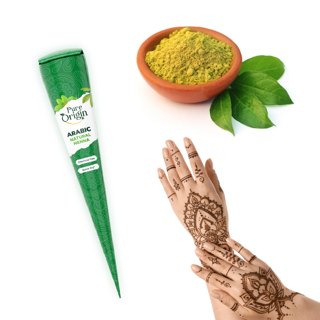 Arabic Natural Henna | Pack of 4 Pieces