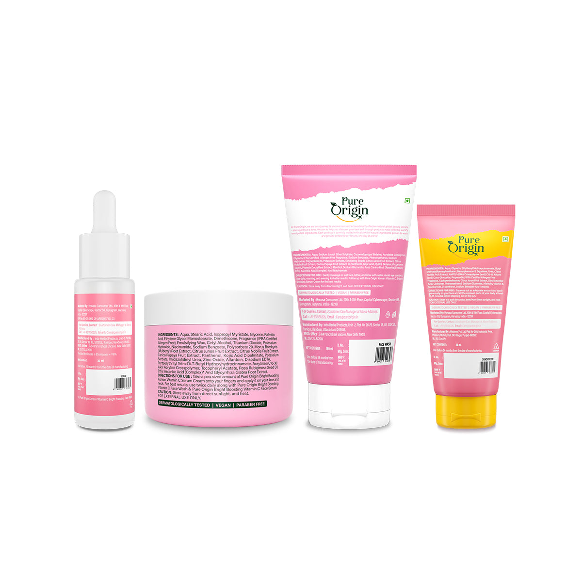 Korean Vitamin C All-Day Glow Kit