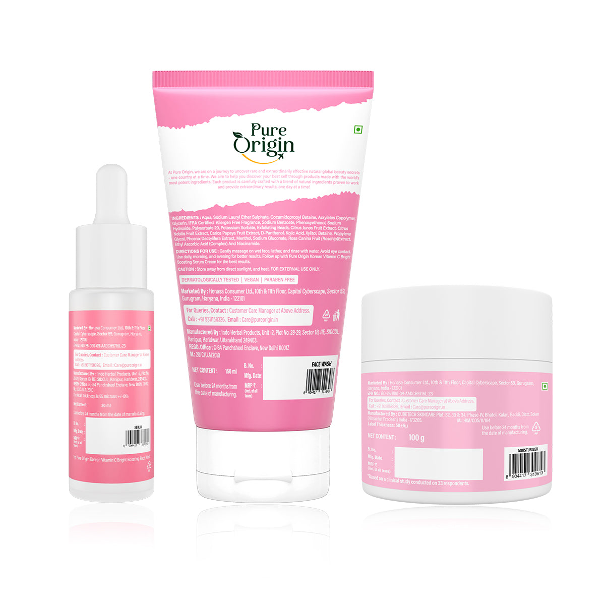 Korean Vitamin C Complete Bright Boosting Set