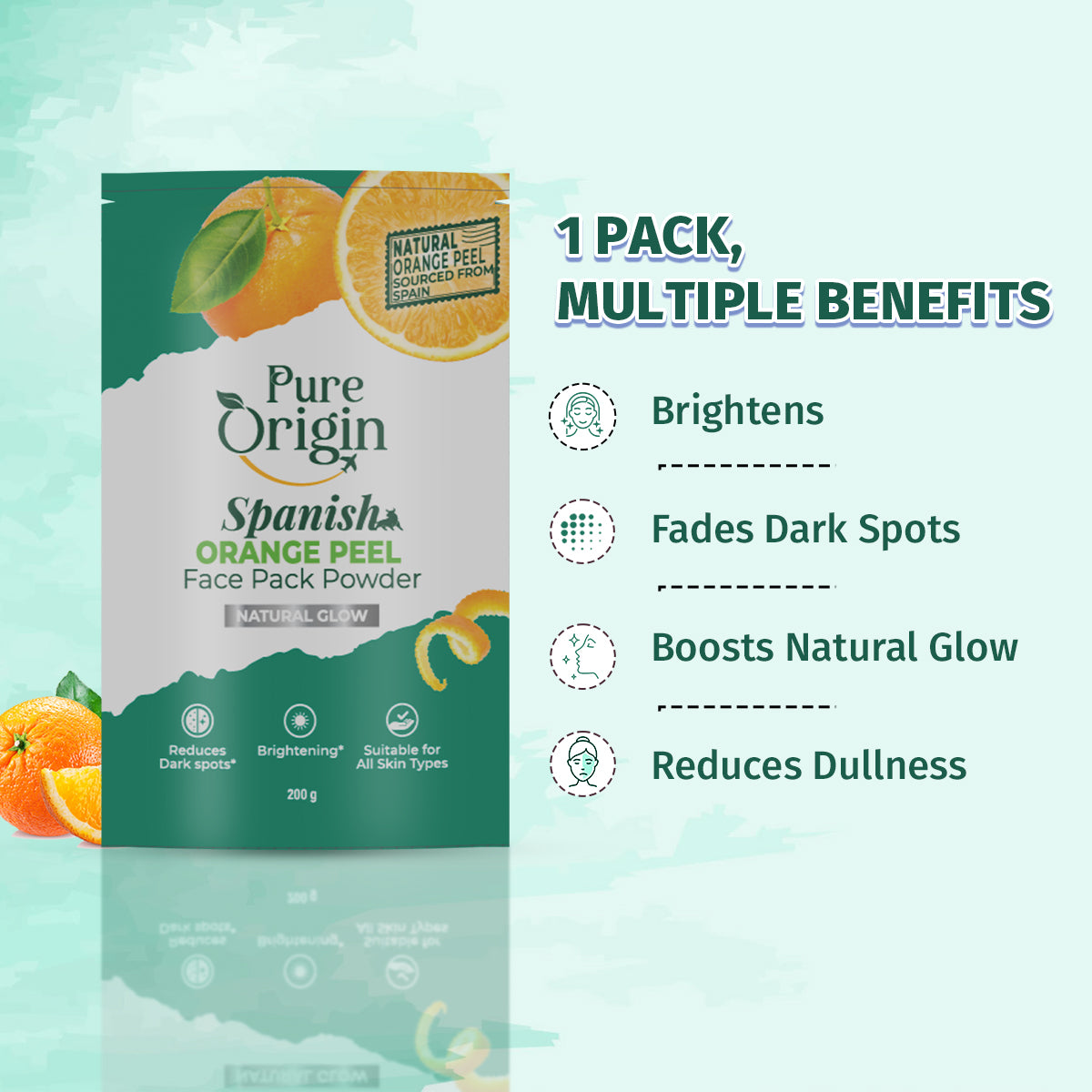 Spanish Orange Face Pack Powder
