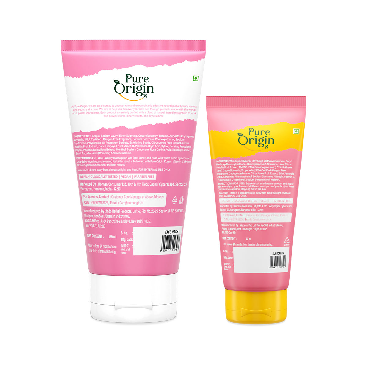Korean Vitamin C Bright Boosting On-the-Glow Duo