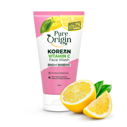 Korean Vitamin C Bright Boosting Face Wash