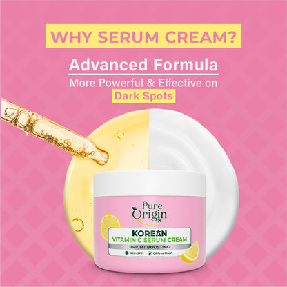 Korean Vitamin C Bright Boosting Serum Cream