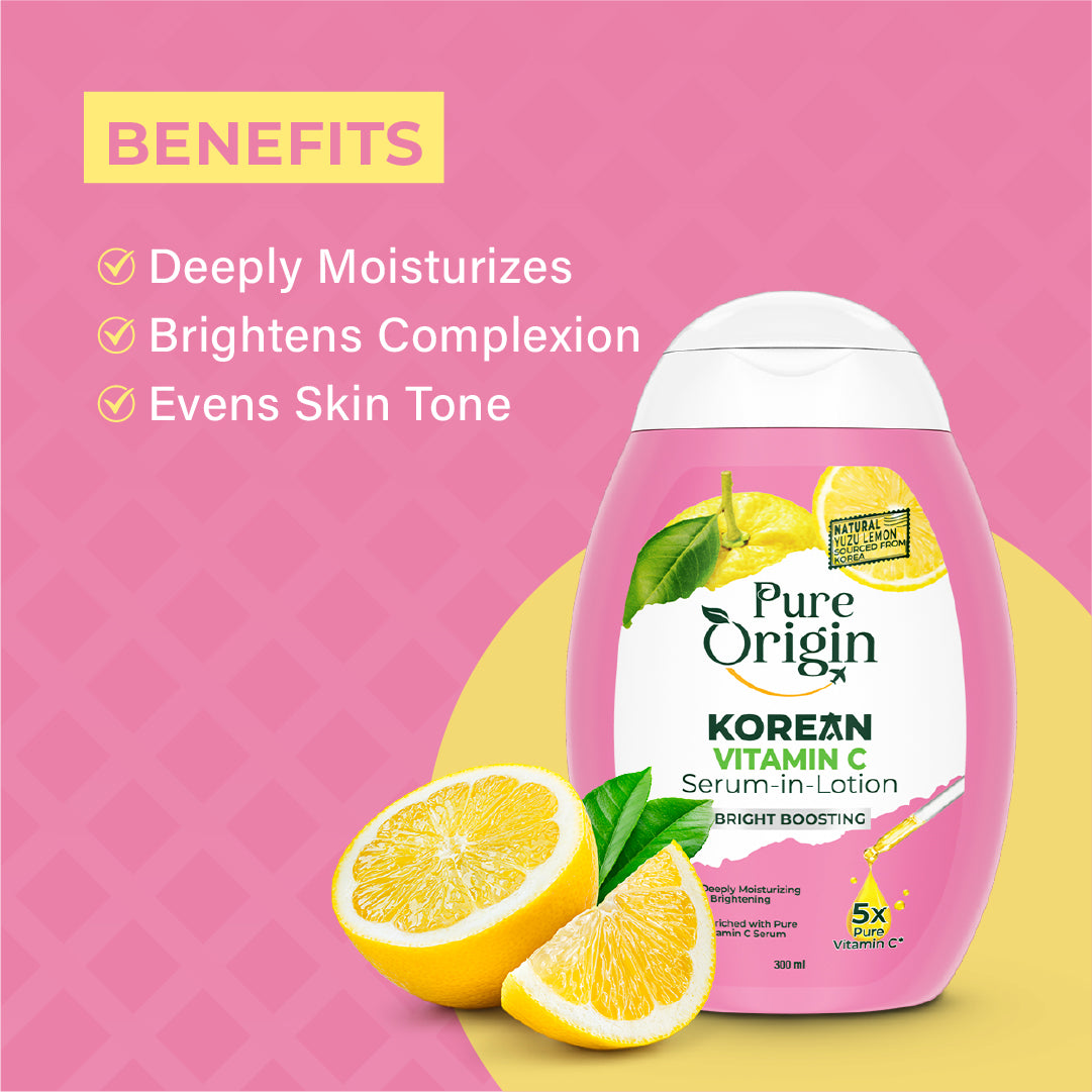 Korean Vitamin C Bright Boosting Body Lotion