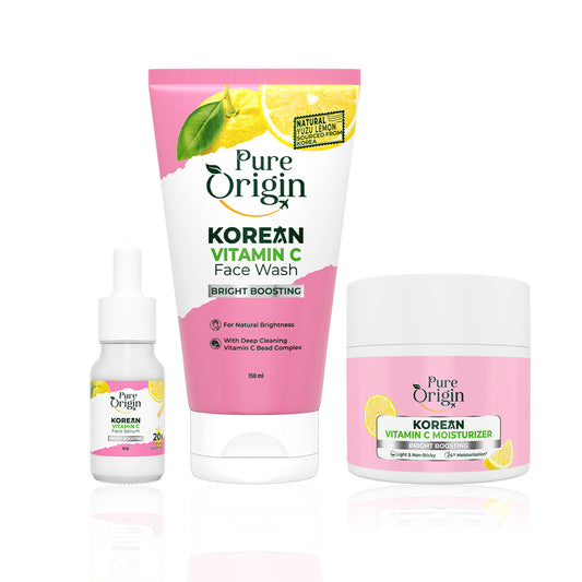 Korean Vitamin C Glow Boost Face Combo
