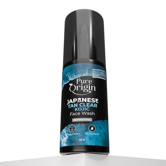 Pure Origin Japanese Tan Clear Kojic Face Wash