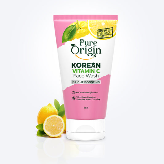 Korean Vitamin C Bright Boosting Face Wash