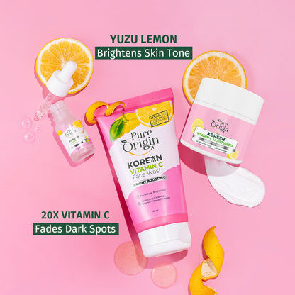 Korean Vitamin C Glow Boost Face Combo