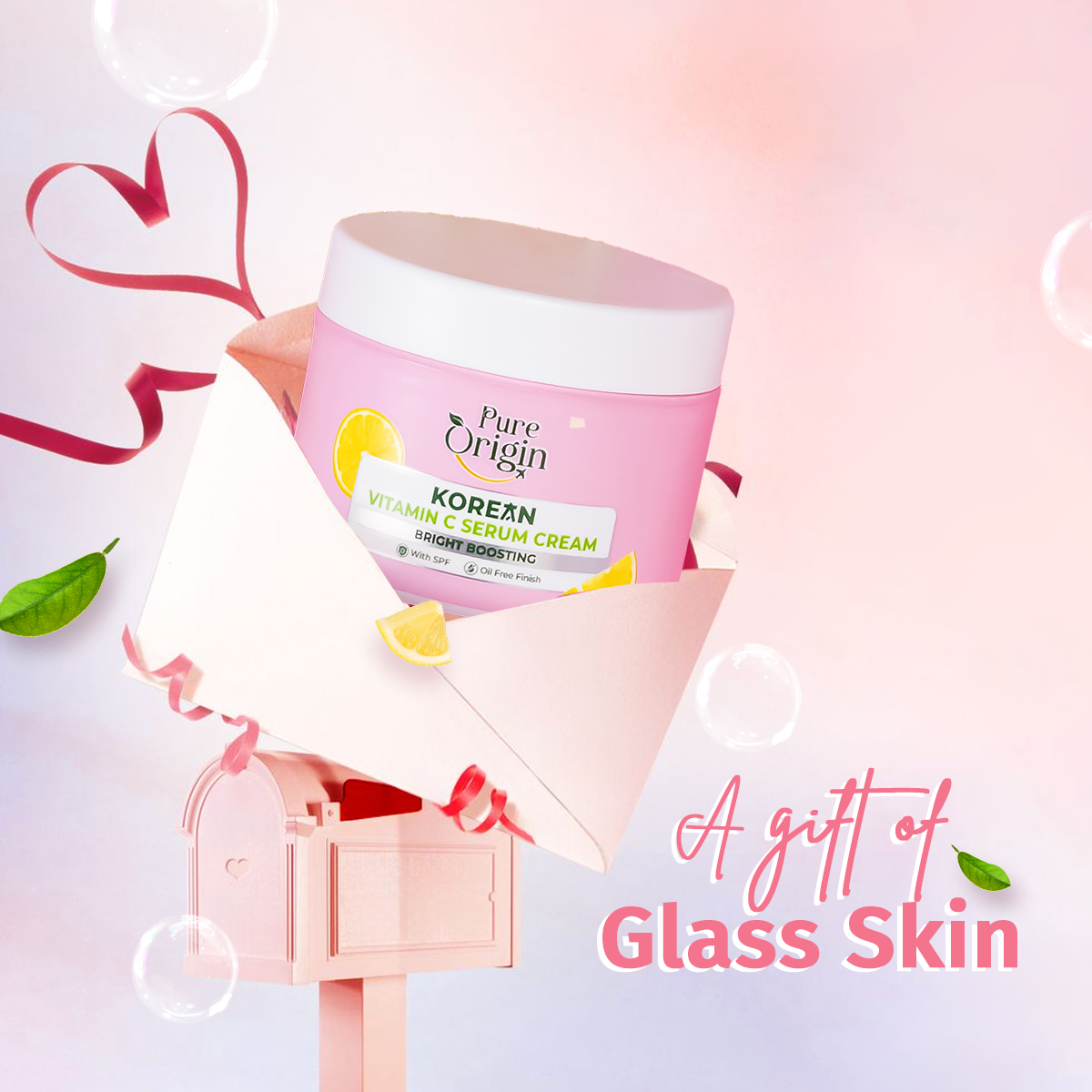 Korean Vitamin C Bright Boosting Kit | Valentine Kit