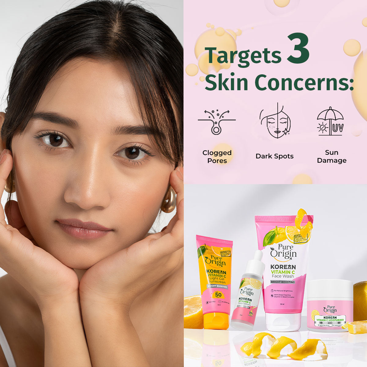 Korean Vitamin C Daily Glow Kit