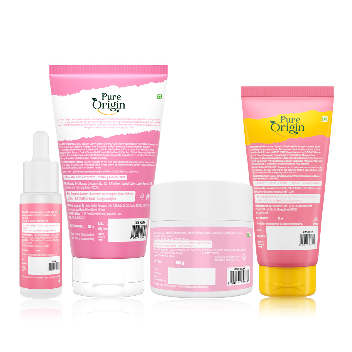 Korean Vitamin C Daily Glow Kit
