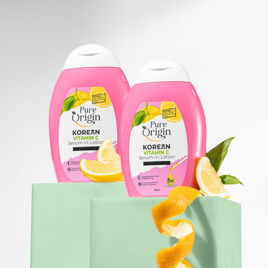 Korean Vitamin C Bright Boosting Body Lotion - Pack of 2