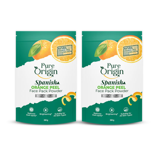 Spanish Orange Face Pack Powder | Pack of 2