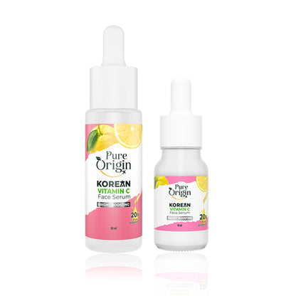 Korean Vitamin C Bright Boosting Serum | Pack of 2 - 10ml + 30ml