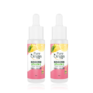 Korean Vitamin C Bright Boosting Face Serum | Pack of 2 - 30 ml