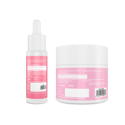 Korean Bright Boosting Yuzu Lemon Serum & Moisturizer Duo