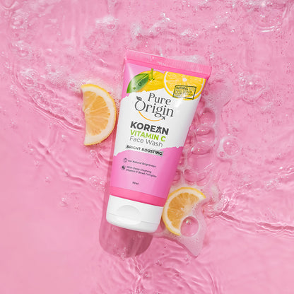 Korean Vitamin C Bright Boosting Face Wash