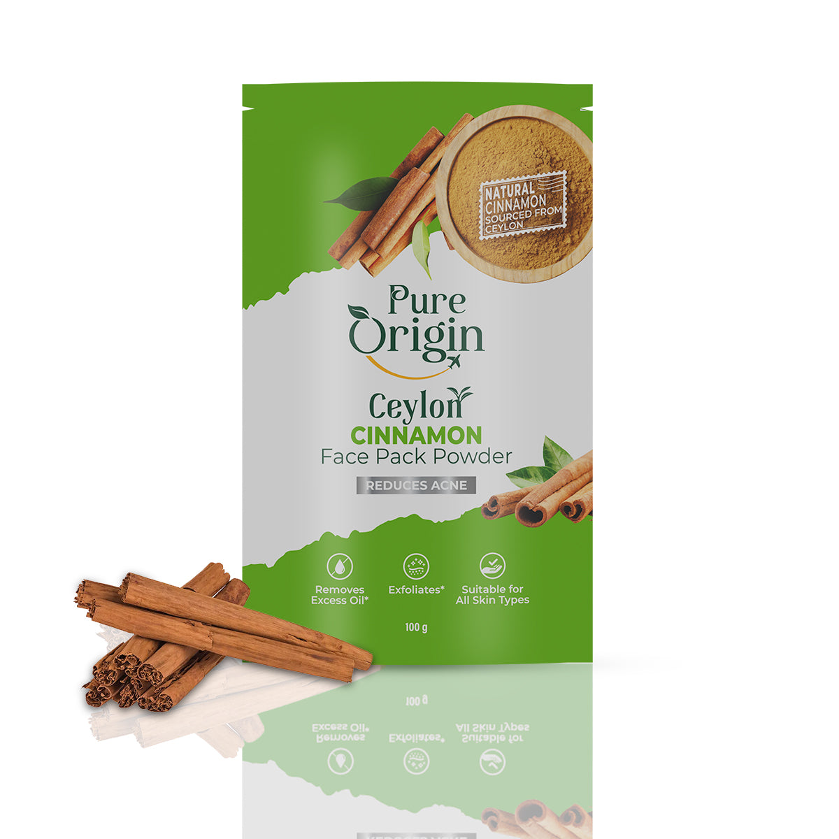 Ceylon Cinnamon Face Pack Powder