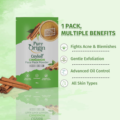 Ceylon Cinnamon Face Pack Powder