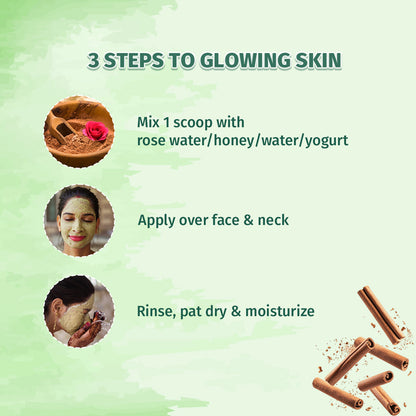 Ceylon Cinnamon Face Pack Powder