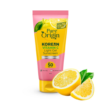 Korean Vitamin C Bright Boosting Light Gel Sunscreen