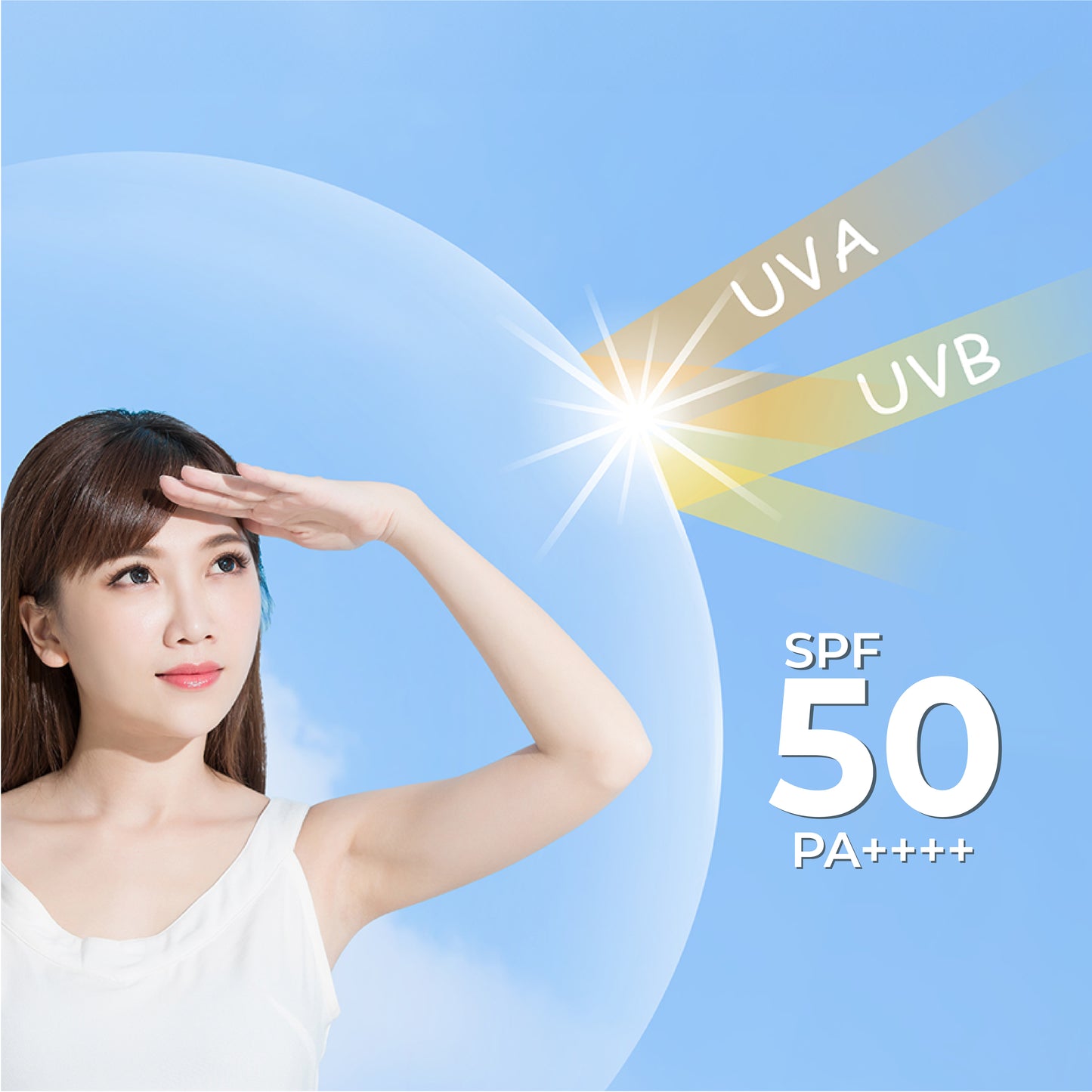 Korean Vitamin C Bright Boosting Light Gel Sunscreen