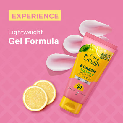 Korean Vitamin C Bright Boosting Light Gel Sunscreen